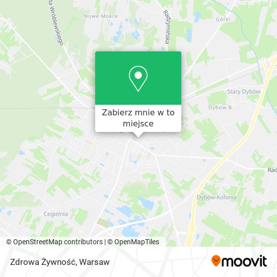 Mapa Zdrowa Żywność