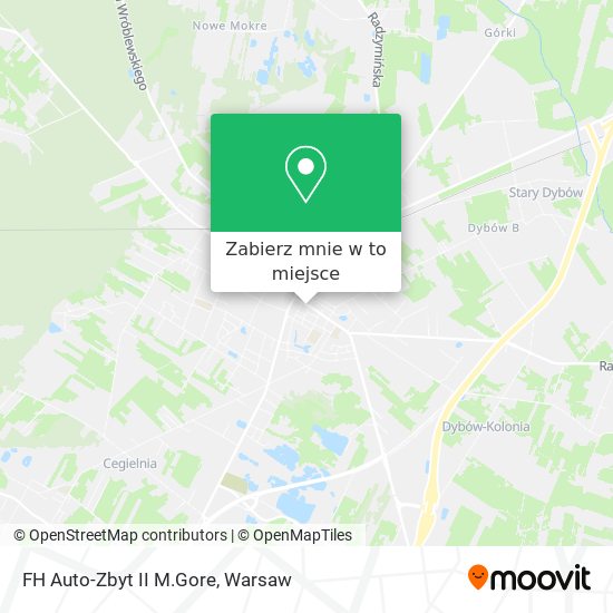 Mapa FH Auto-Zbyt II M.Gore