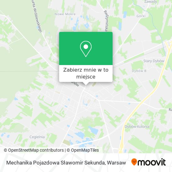 Mapa Mechanika Pojazdowa Sławomir Sekunda