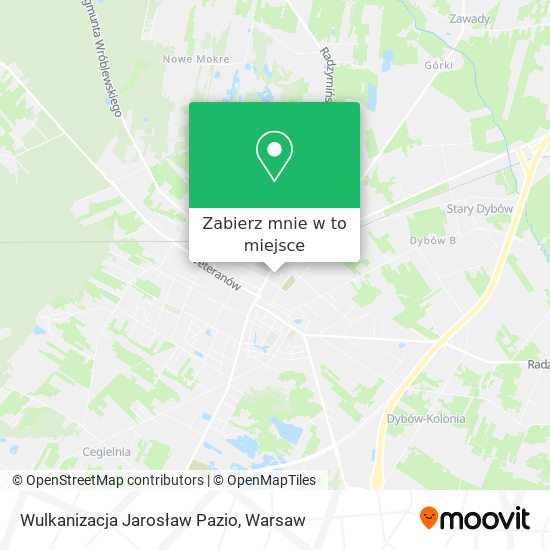 Mapa Wulkanizacja Jarosław Pazio