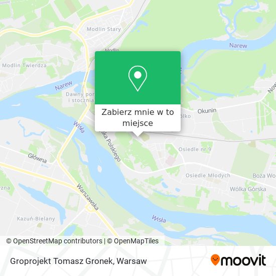 Mapa Groprojekt Tomasz Gronek