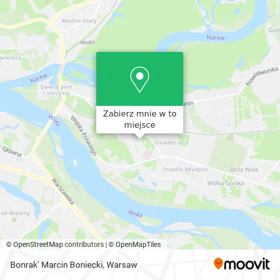 Mapa Bonrak' Marcin Boniecki