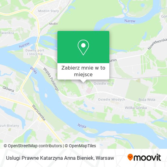 Mapa Uslugi Prawne Katarzyna Anna Bieniek