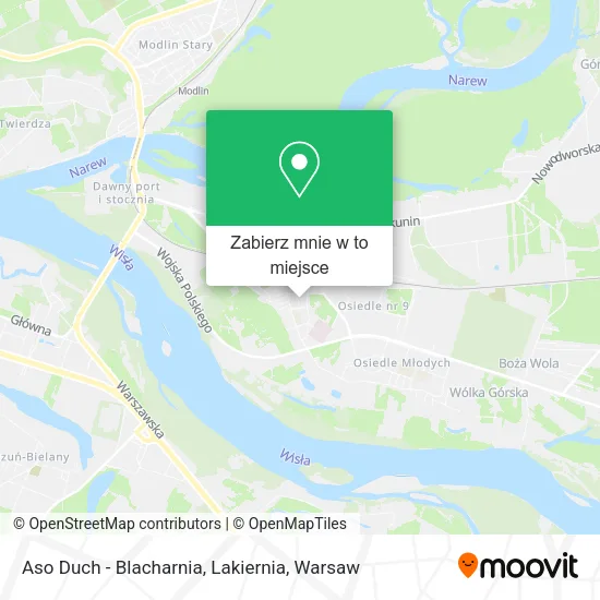 Mapa Aso Duch - Blacharnia, Lakiernia