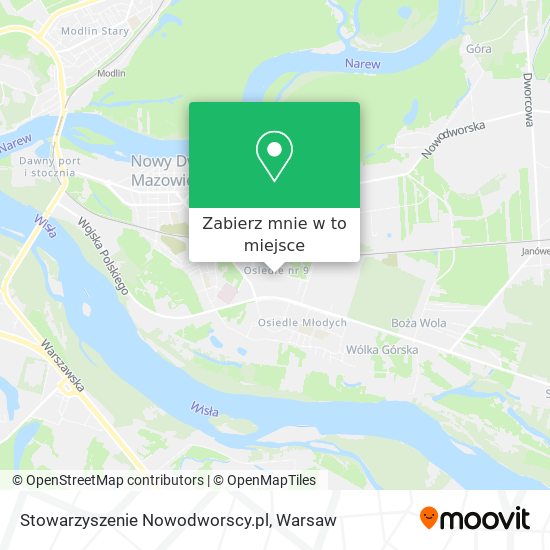 Mapa Stowarzyszenie Nowodworscy.pl