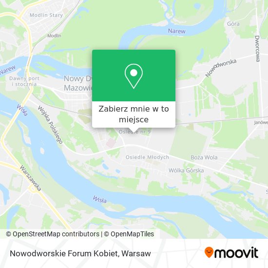 Mapa Nowodworskie Forum Kobiet