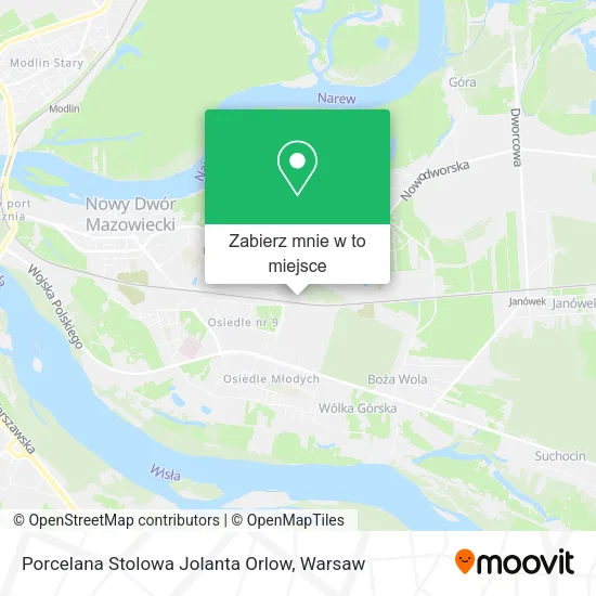 Mapa Porcelana Stolowa Jolanta Orlow