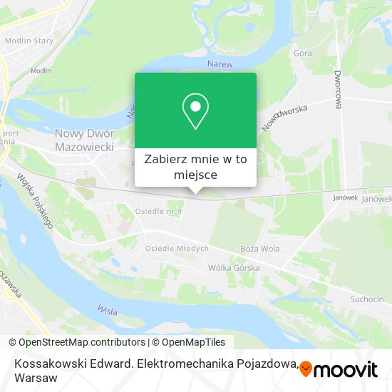 Mapa Kossakowski Edward. Elektromechanika Pojazdowa