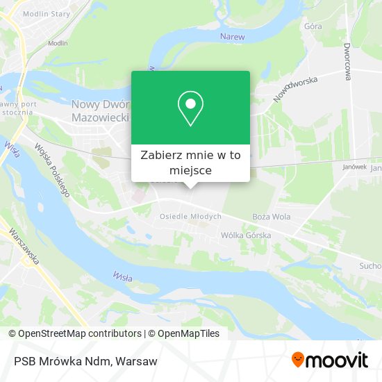 Mapa PSB Mrówka Ndm