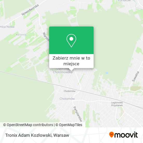 Mapa Tronix Adam Kozłowski