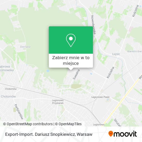 Mapa Export-Import. Dariusz Snopkiewicz