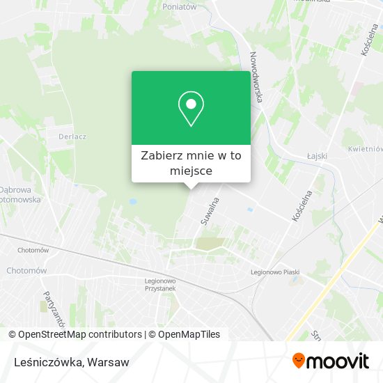 Mapa Leśniczówka