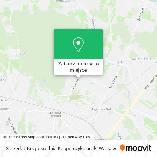 Mapa Sprzedaż Bezpośrednia Kacperczyk Jacek