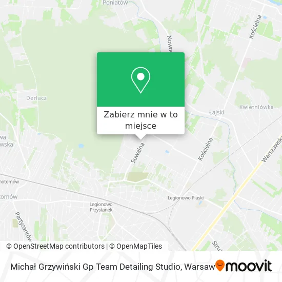 Mapa Michał Grzywiński Gp Team Detailing Studio