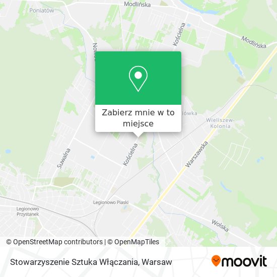 Mapa Stowarzyszenie Sztuka Włączania