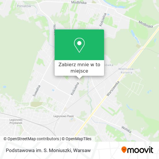 Mapa Podstawowa im. S. Moniuszki