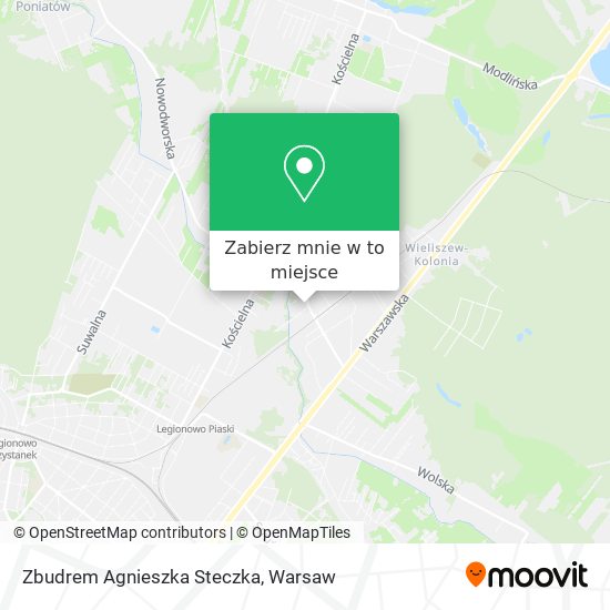 Mapa Zbudrem Agnieszka Steczka