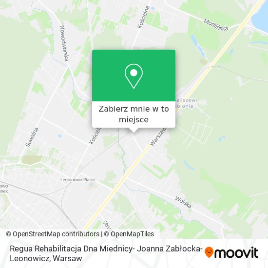 Mapa Regua Rehabilitacja Dna Miednicy- Joanna Zabłocka-Leonowicz