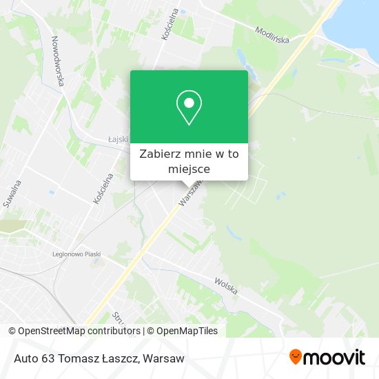 Mapa Auto 63 Tomasz Łaszcz