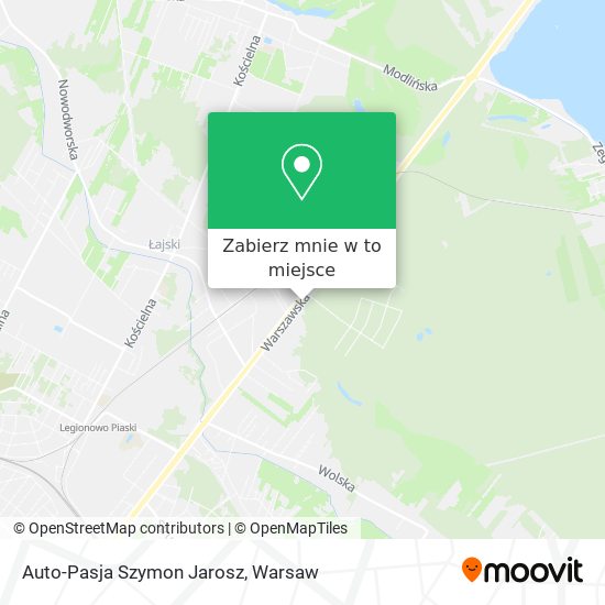 Mapa Auto-Pasja Szymon Jarosz