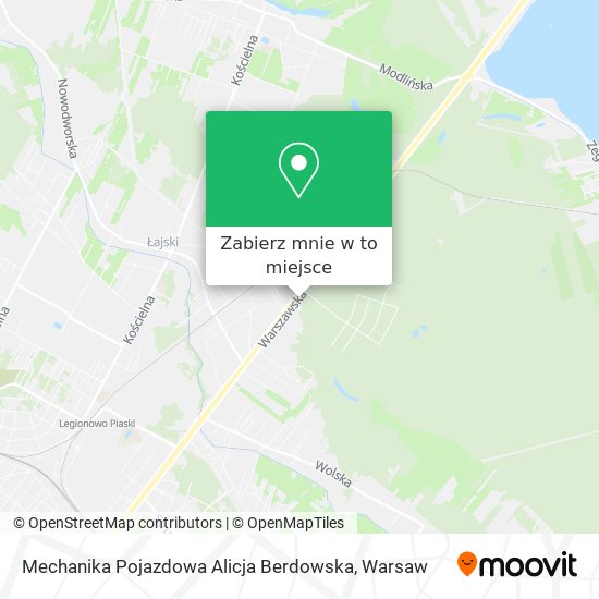 Mapa Mechanika Pojazdowa Alicja Berdowska