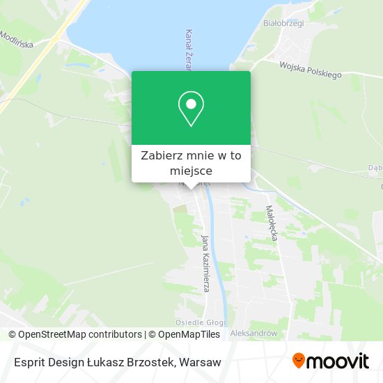 Mapa Esprit Design Łukasz Brzostek