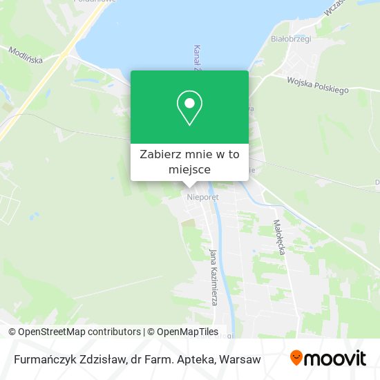 Mapa Furmańczyk Zdzisław, dr Farm. Apteka