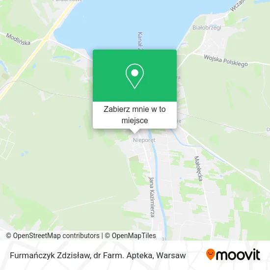 Mapa Furmańczyk Zdzisław, dr Farm. Apteka