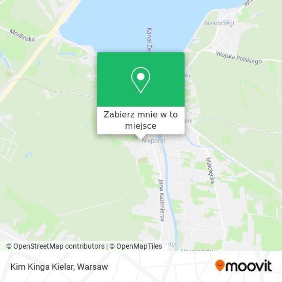 Mapa Kim Kinga Kielar