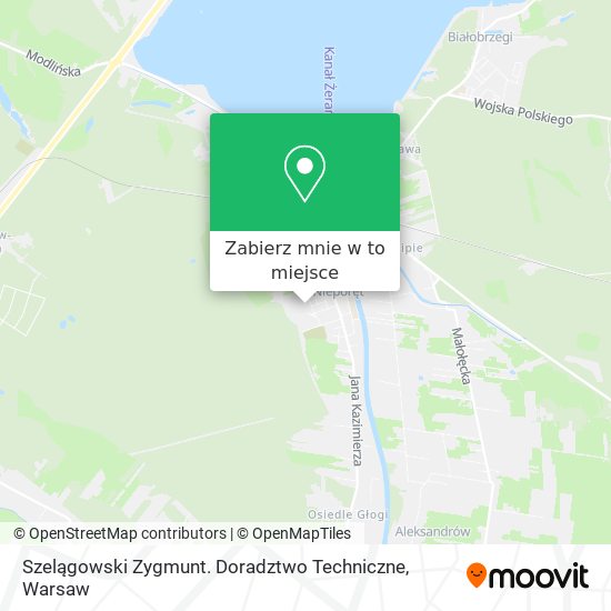 Mapa Szelągowski Zygmunt. Doradztwo Techniczne