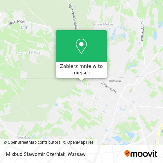 Mapa Mixbud Sławomir Czerniak