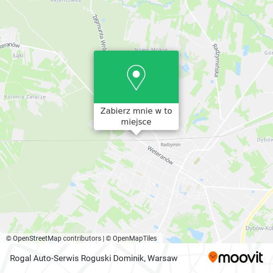 Mapa Rogal Auto-Serwis Roguski Dominik