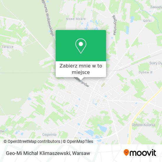 Mapa Geo-Mi Michał Klimaszewski