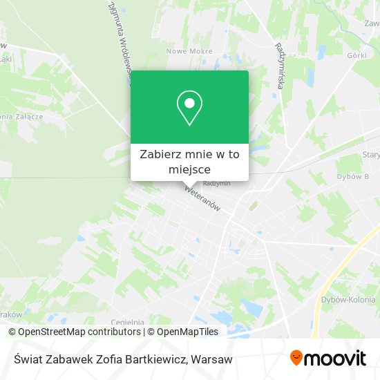 Mapa Świat Zabawek Zofia Bartkiewicz