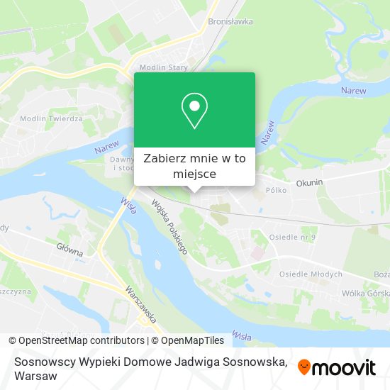 Mapa Sosnowscy Wypieki Domowe Jadwiga Sosnowska