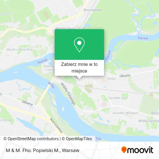 Mapa M & M. Fhu. Popielski M.