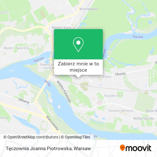 Mapa Tęczownia Joanna Piotrowska