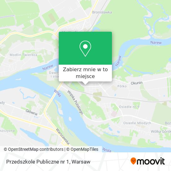 Mapa Przedszkole Publiczne nr 1