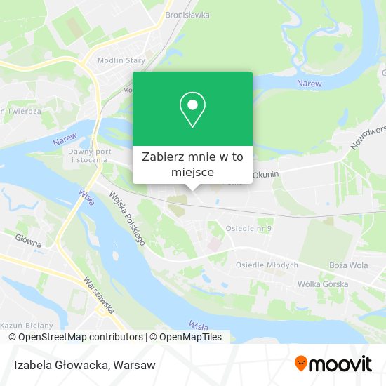 Mapa Izabela Głowacka