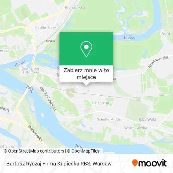 Mapa Bartosz Ryczaj Firma Kupiecka RBS