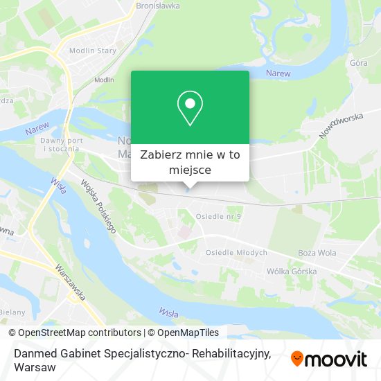 Mapa Danmed Gabinet Specjalistyczno- Rehabilitacyjny