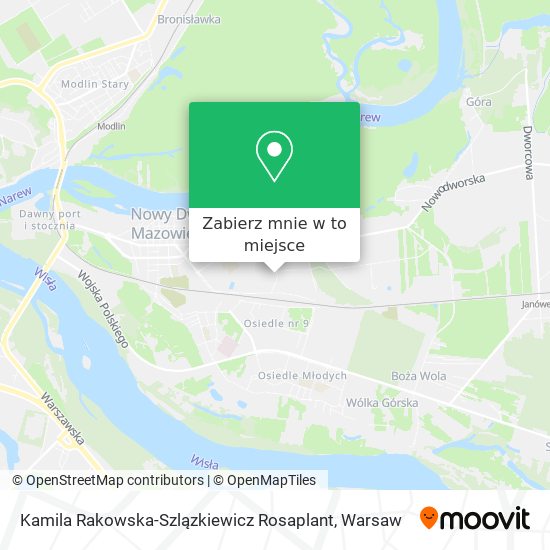 Mapa Kamila Rakowska-Szlązkiewicz Rosaplant