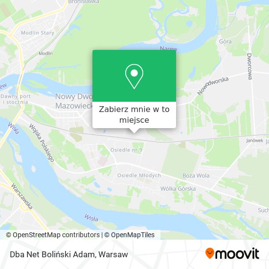 Mapa Dba Net Boliński Adam