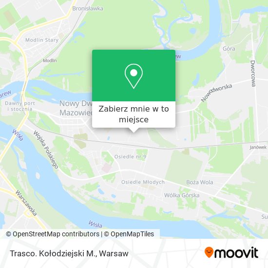 Mapa Trasco. Kołodziejski M.