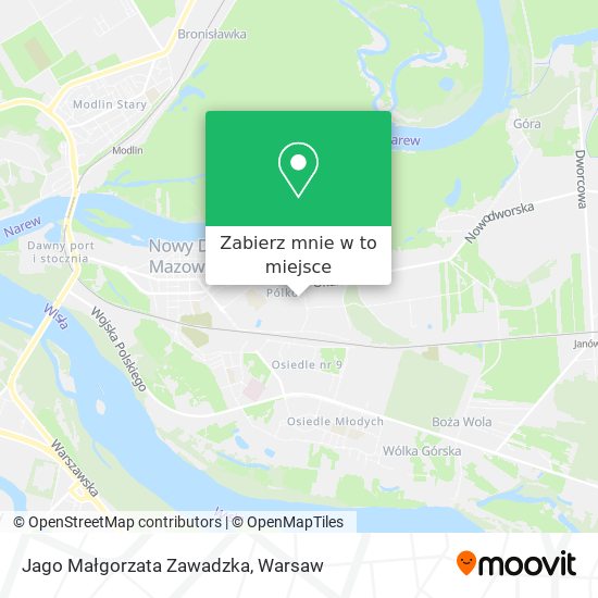 Mapa Jago Małgorzata Zawadzka