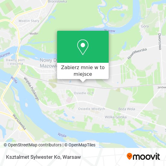 Mapa Ksztalmet Sylwester Ko