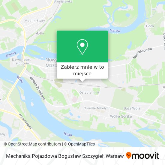 Mapa Mechanika Pojazdowa Bogusław Szczygieł