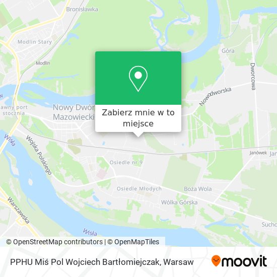 Mapa PPHU Miś Pol Wojciech Bartłomiejczak