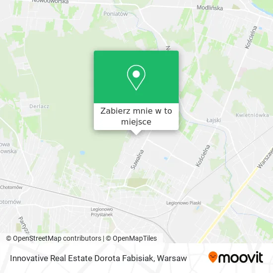 Mapa Innovative Real Estate Dorota Fabisiak