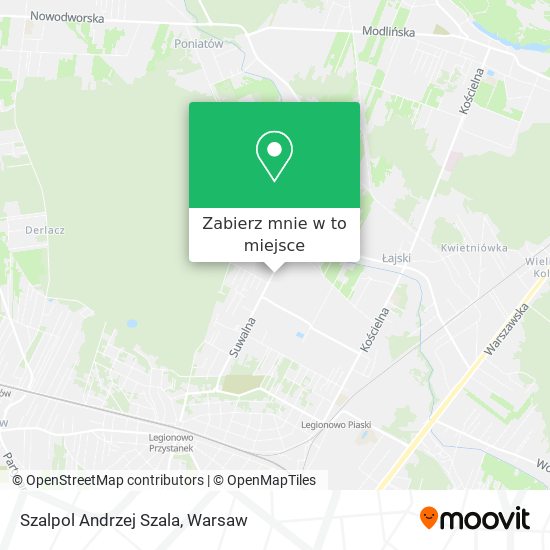 Mapa Szalpol Andrzej Szala